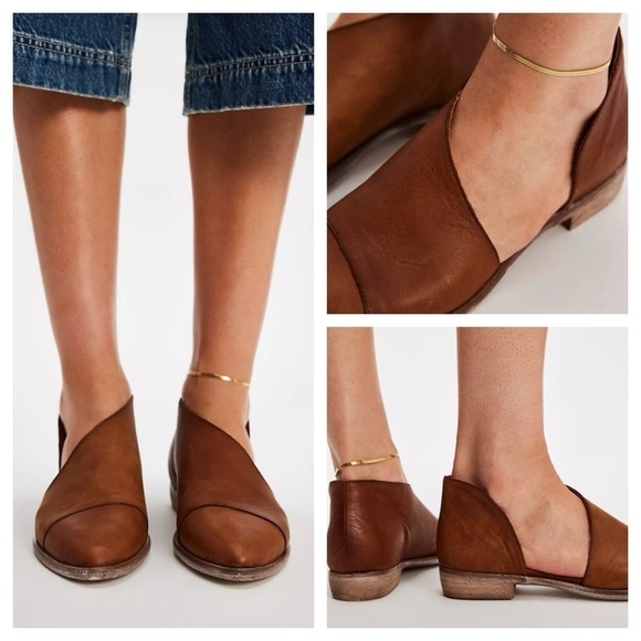 Free People Royale Flat shoes size 35.5 Made in Spain - Picture 1 of 8